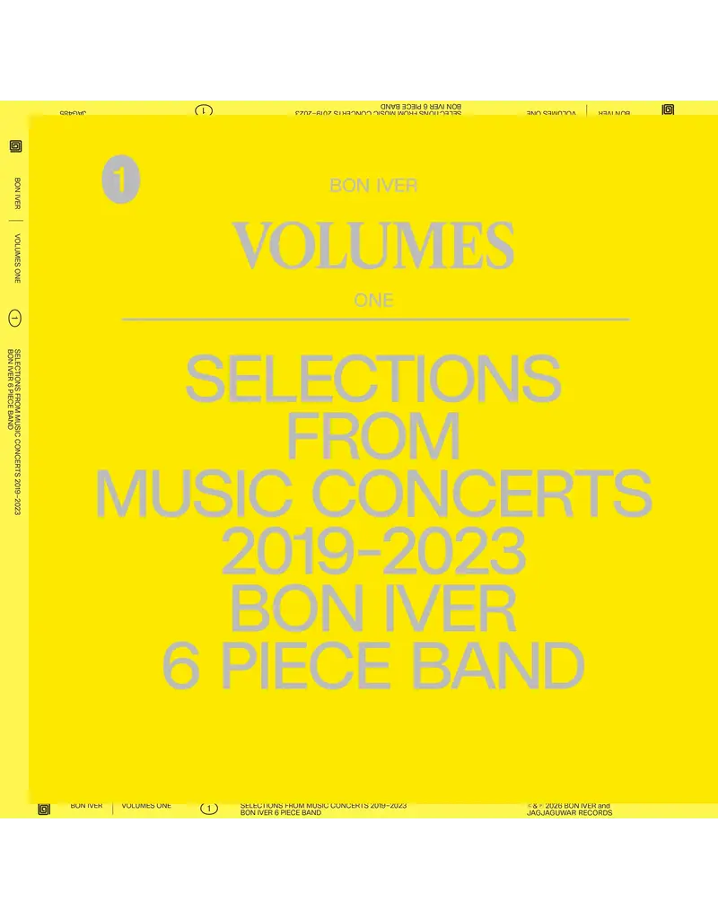 (CD) Bon Iver - VOLUMES: ONE - Selections From Music Concerts 2019-2023