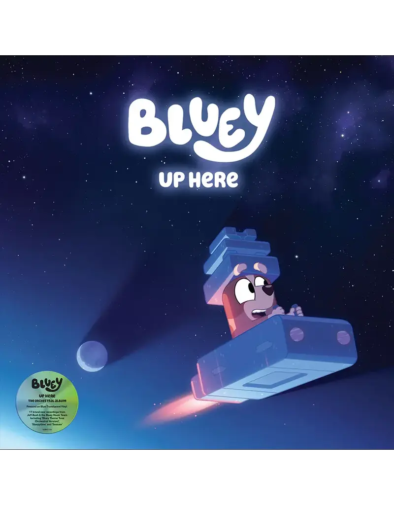 Demon (LP) Joff Bush - Bluey: Up Here (Original Television Soundtrack) (Translucent Blue Vinyl)