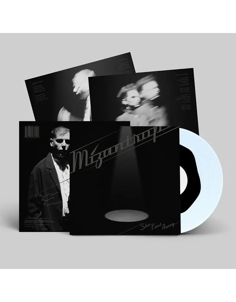 (LP) She Past Away - Mizantrop (Limited Transparent White & Black Vinyl)