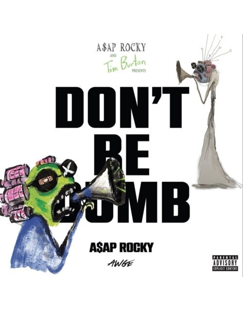 (LP) A$AP Rocky - Don't Be Dumb (Black & White Vinyl) (2LP)