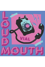 (LP) VIAL -LOUDMOUTH (Ice Blue with Aqua Blue Spokes Vinyl)