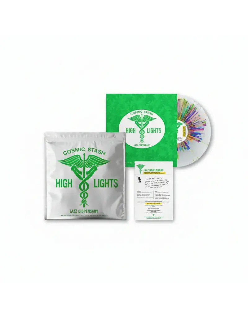 Concord (LP) Various Artists -Jazz Dispensary: Cosmic Stash High Lights (Indie Exclusive Splatter Vinyl)