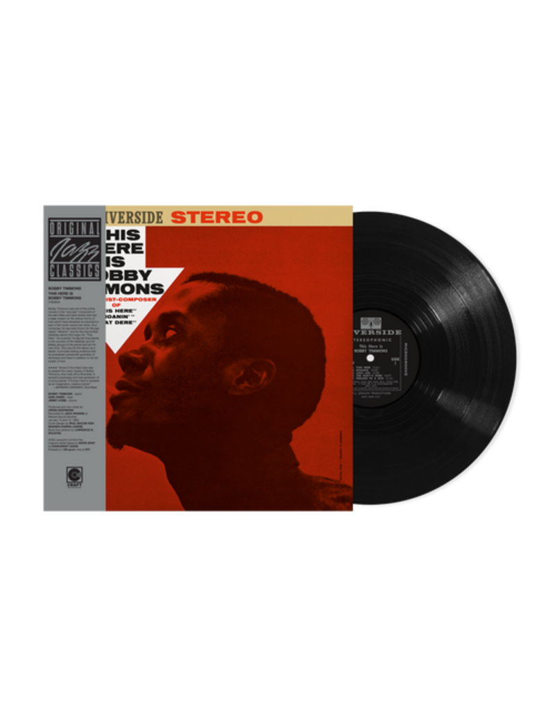 Concord Jazz (LP) Bobby Timmons - This Here Is Bobby Timmons (Original Jazz Classics Series)