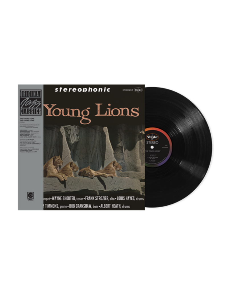 Concord Jazz (LP) The Young Lions - The Young Lions (Original Jazz Classics Series) [Wayne Shorter, Frank Strozier, Lee Morgan, Bobby Timmons, Bob Cranshaw, Albert Heath and Louis Hayes]