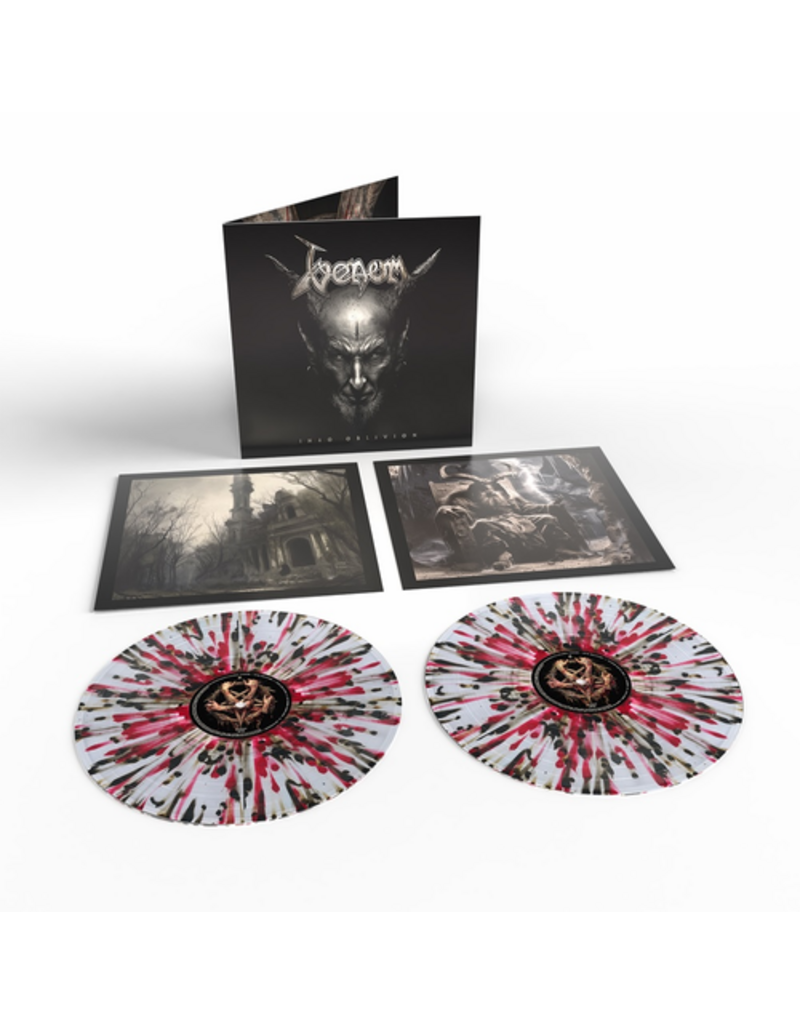 Noise (LP) Venom - Into Oblivion (Indie Exclusive 2LP Clear/Black/Red Splatter)