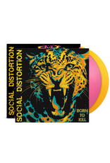 (LP) Social Distortion - Born To Kill (Indie Exclusive 2LP Pink & Yellow Vinyl)