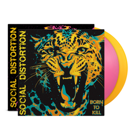 (LP) Social Distortion - Born To Kill (Indie Exclusive 2LP Pink & Yellow Vinyl)