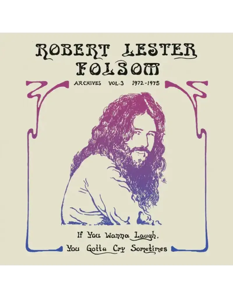 Anthology Recordings (LP) Robert Lester Folsom - If You Wanna Laugh, You Gotta Cry Sometimes (Purple Vinyl)