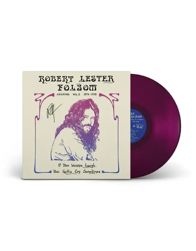 Anthology Recordings (LP) Robert Lester Folsom - If You Wanna Laugh, You Gotta Cry Sometimes (Purple Vinyl)