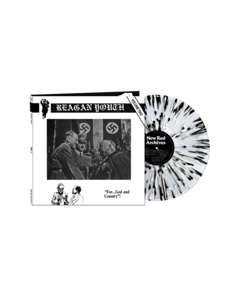 New Red Archives (LP) Reagan Youth - Volume Two (Limited Edition Black & White Splatter Vinyl)