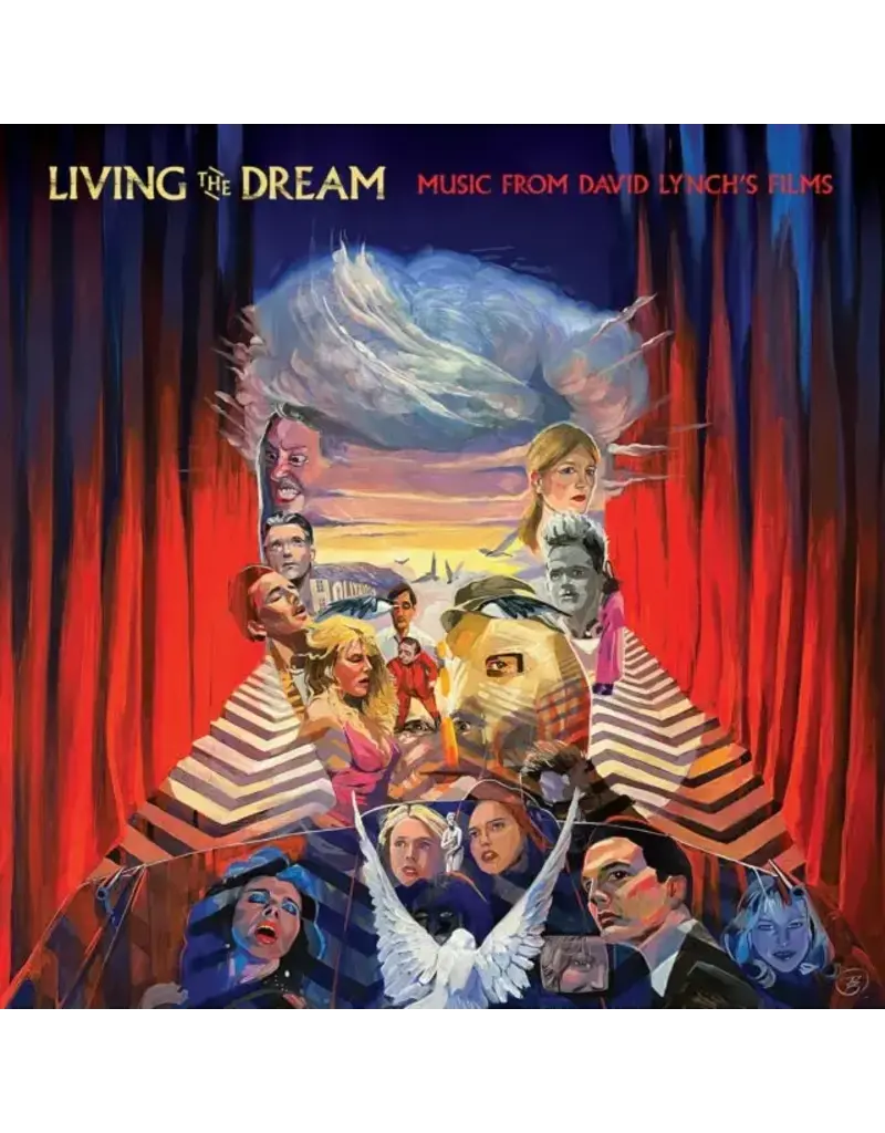 (LP) Various Artists - Living The Dream: Music From The Films Of David Lynch (Limited Red Vinyl)