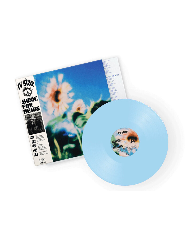 (LP) TV Star - Music For Heads (Opaque Baby Blue Vinyl)