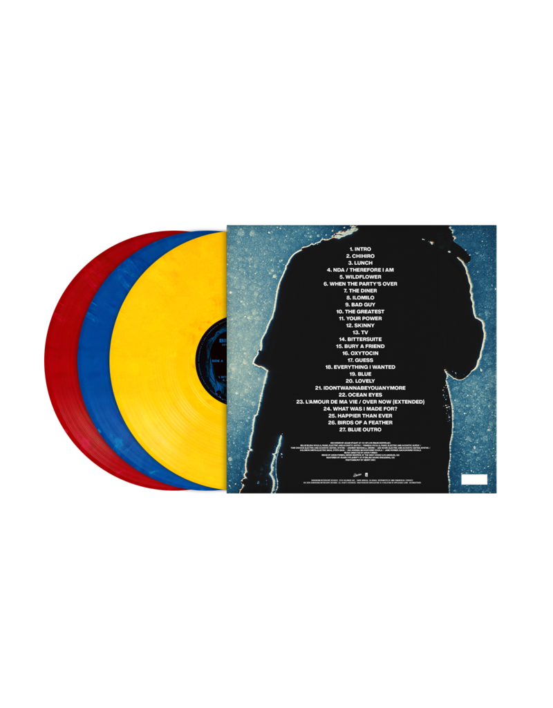 (LP) Billie Eilish -  Hit Me Hard and Soft: The Tour (Live, 3LP)