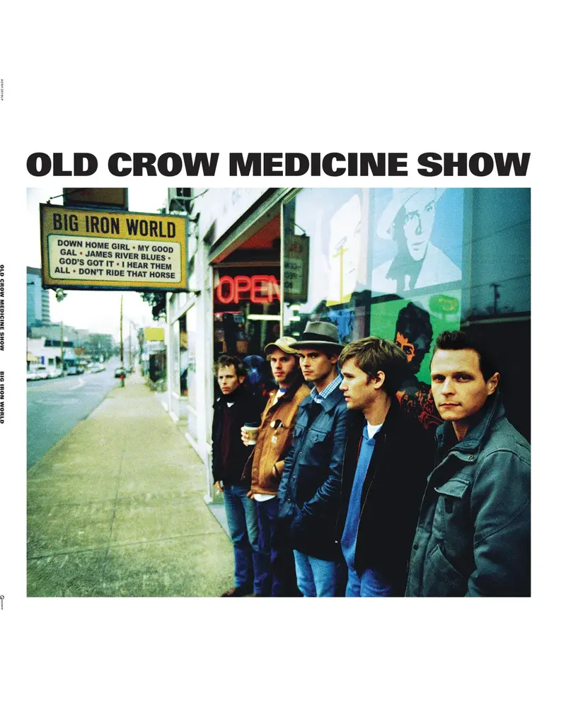 Acony Records (LP) Old Crow Medicine Show - Big Iron World: 20th Anniversary Edition