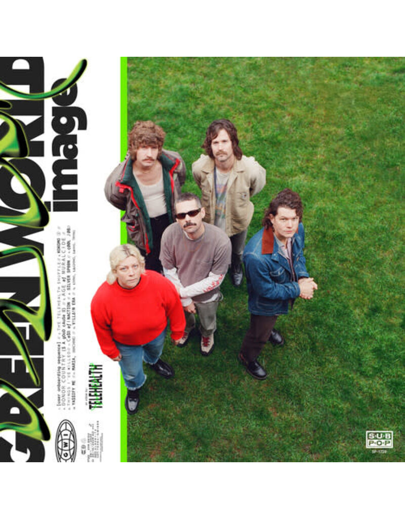 (LP) Telehealth - Green World Image (LOSER edition-crystal clear vinyl)