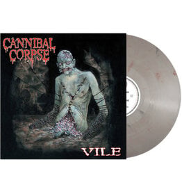 (LP) Cannibal Corpse - Vile ("Zombie Brains" - Grey With Red Streaks Vinyl)