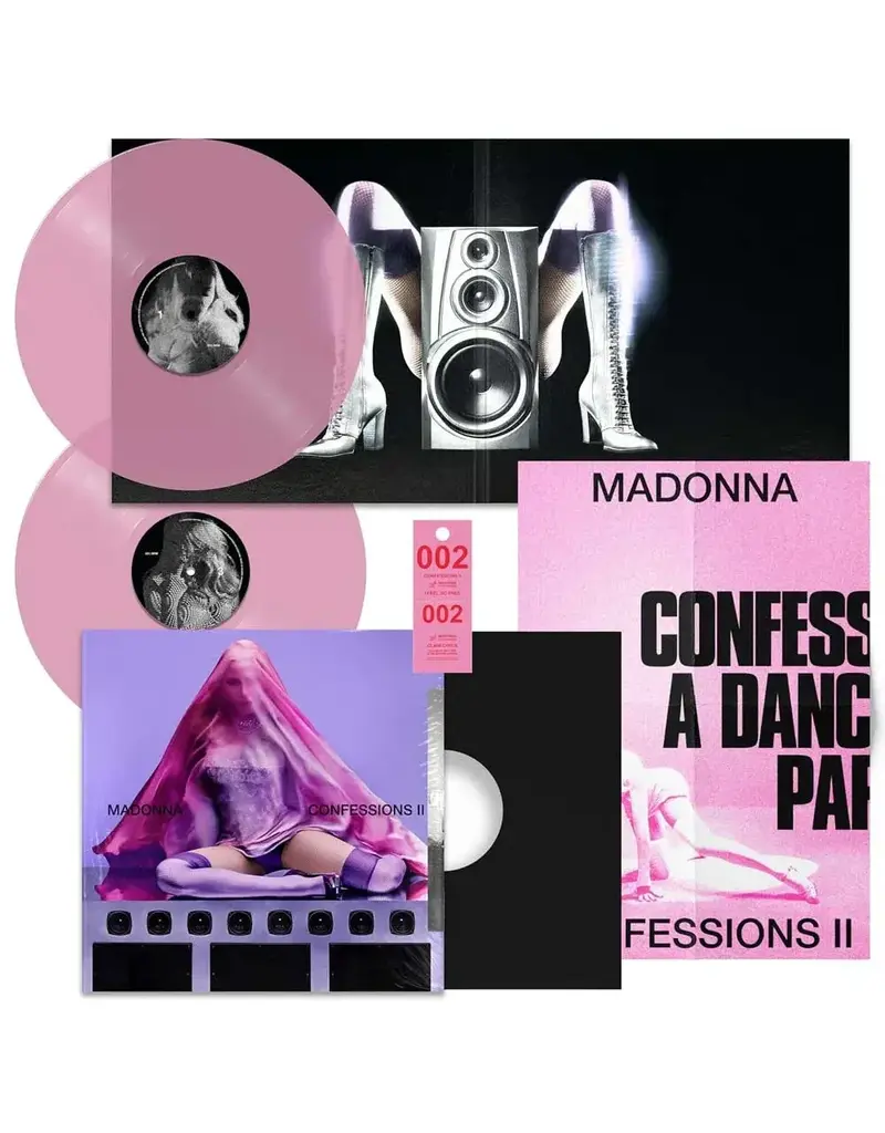 (LP) Madonna - Confessions II (Limited Expanded Edition) (Translucent Pink Vinyl) [2LP]