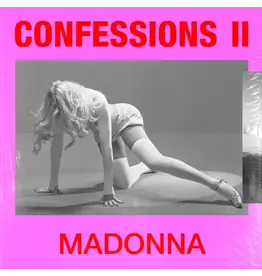 (LP) Madonna - Confessions II (Standard Translucent Red Vinyl w/ Alt Pink Cover Art)
