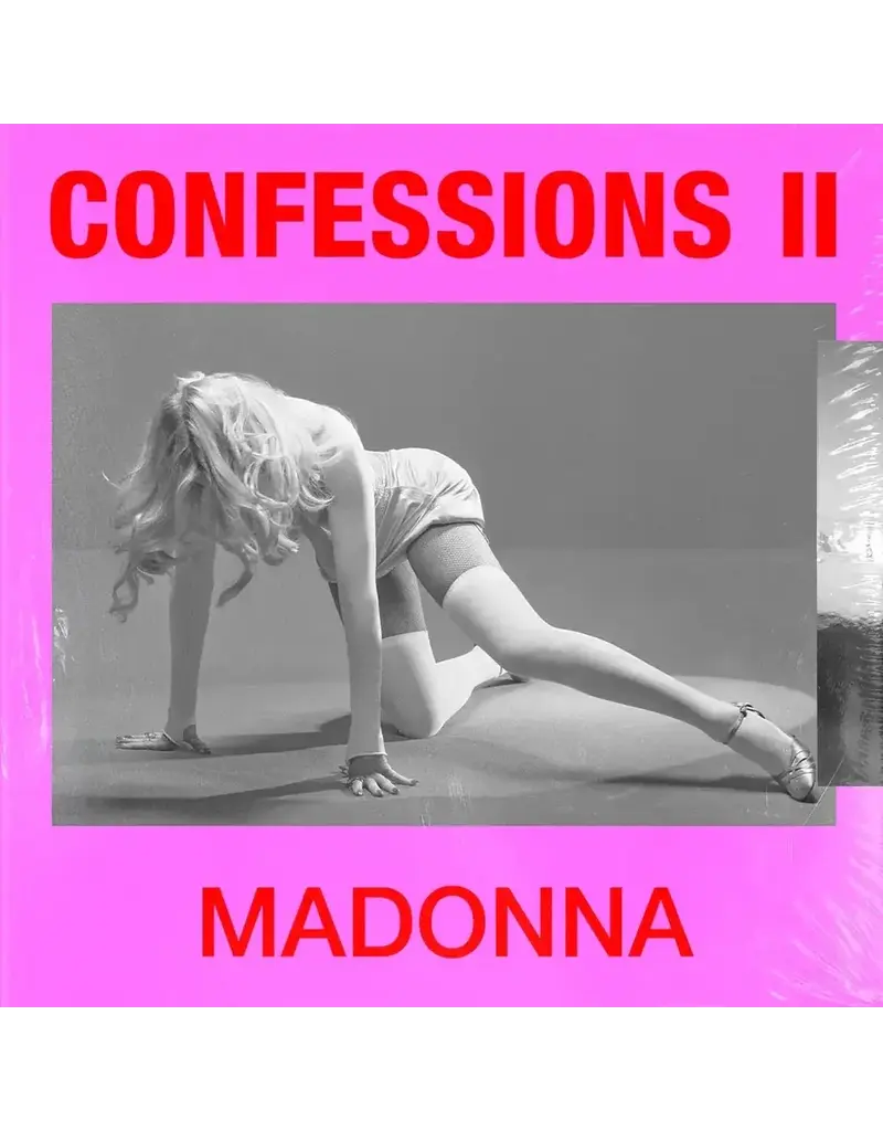 (LP) Madonna - Confessions II (Standard Translucent Red Vinyl w/ Alt Pink Cover Art)
