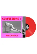 (LP) Madonna - Confessions II (Standard Translucent Red Vinyl w/ Alt Pink Cover Art)