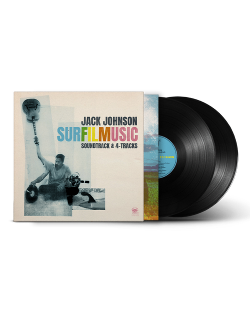 Republic (LP) Jack Johnson - Surfilmusic: Soundtrack and 4-Tracks (2LP Black Vinyl)