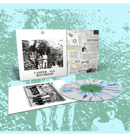 Cooking Vinyl (LP) Camper Van Beethoven - II & III: 40th Anniversary Edition (Indie Exclusive  Red, White and Blue Toothpaste Splatter Vinyl)