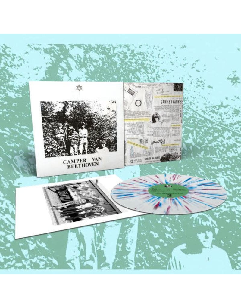 Cooking Vinyl (LP) Camper Van Beethoven - II & III: 40th Anniversary Edition (Indie Exclusive  Red, White and Blue Toothpaste Splatter Vinyl)