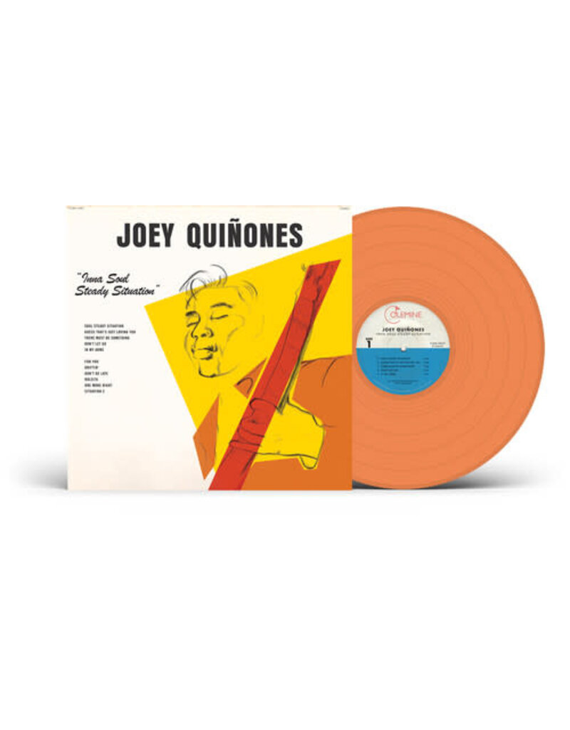(LP) Joey Quinones - Inna Soul Steady Situation (Opaque Orange Vinyl)