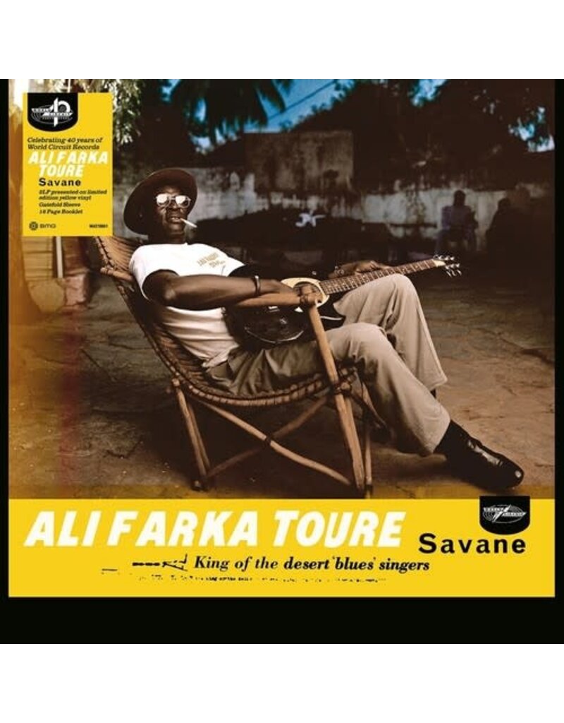 (LP) Ali Farka Toure - Savane (2LP Yellow Vinyl) 2026 Reissue