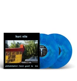 (LP) Kurt Vile - Philadelphia's been good to me (2LP Indie Exclusive Schuylkill River Blue)