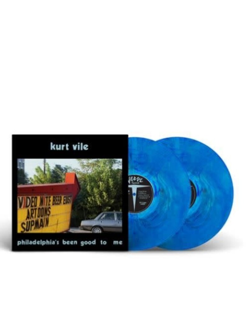(LP) Kurt Vile - Philadelphia's been good to me (2LP Indie Exclusive Schuylkill River Blue)