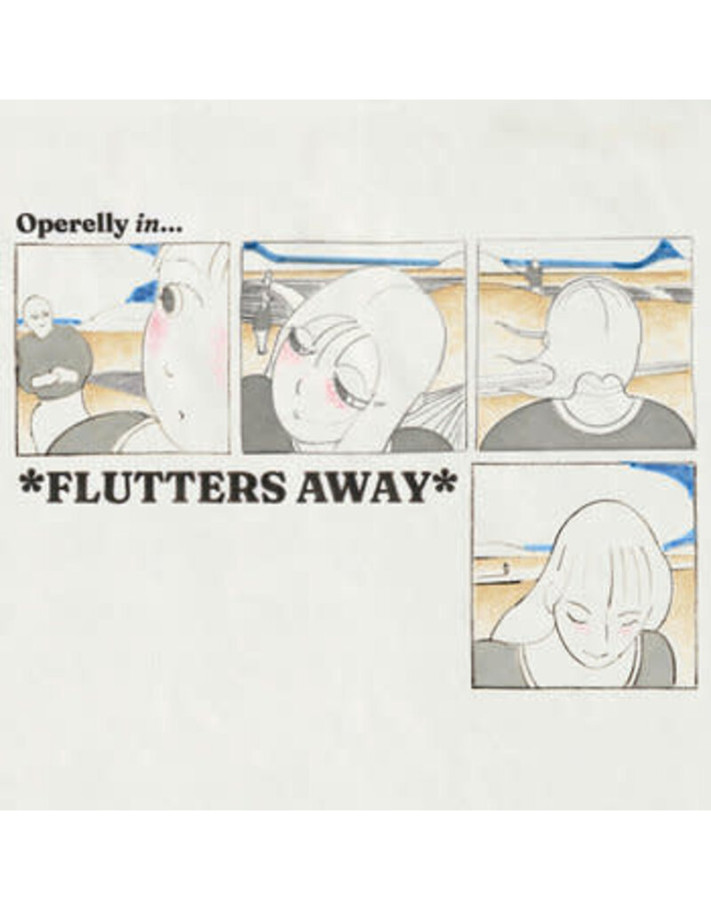 (LP) Operelly - FLUTTERS AWAY/Handwriting Practice No. 1 (EP) (Clear Vinyl)