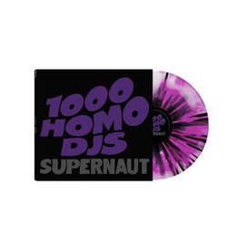 (LP) 1000 Homo DJs - Supernaut (Limited Edition Magenta/Black/White Haze/Splatter Vinyl)