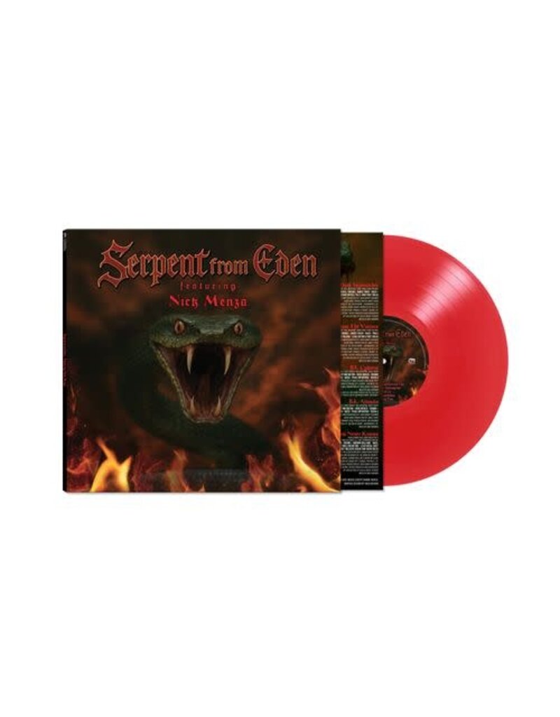 (LP) Serpent From Eden - Serpent From Eden Featuring Nick Menza (Limited Edition Red Vinyl)