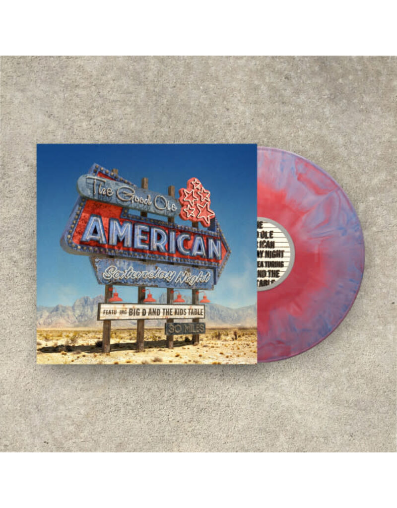 Side One Dummy (LP) Big D And The Kids Table - The Good Ole American Saturday Night (Indie Exclusive Cotton Candy Splash)