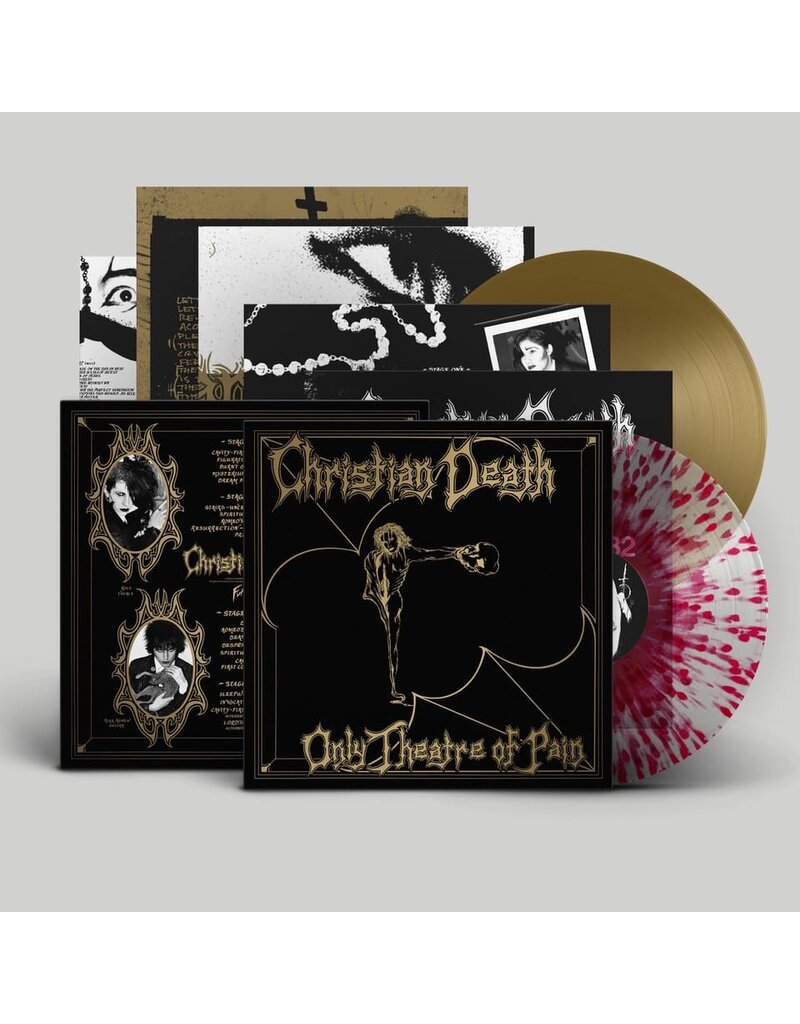 (LP) Christian Death - Only Theatre Of Pain (2LP Deluxe Edition, Limited Blood Sanctum Vinyl)