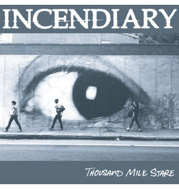 Closed Casket Activities (LP) Incendiary - Thousand Mile Stare (Sky Blue w/ White Splatter Vinyl)