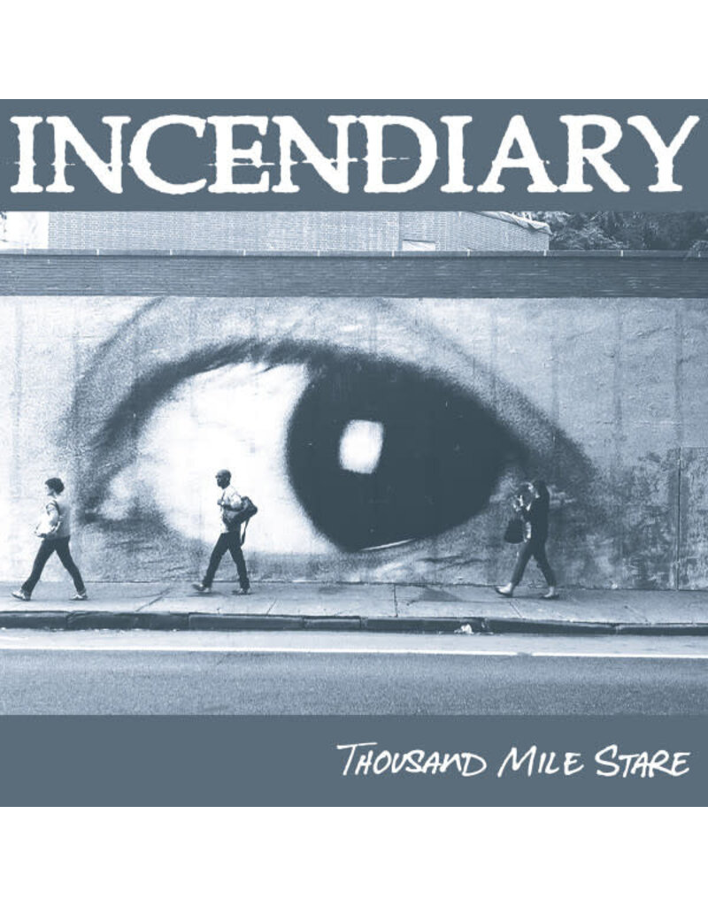 Closed Casket Activities (LP) Incendiary - Thousand Mile Stare (Sky Blue w/ White Splatter Vinyl)