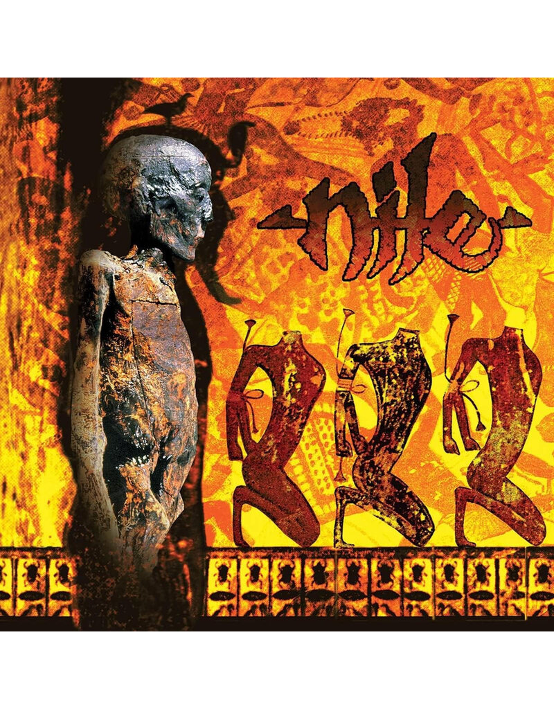 Relapse Records (LP) Nile - Amongst The Catacombs Of Nephren-Ka (Sunspot Marble Vinyl)