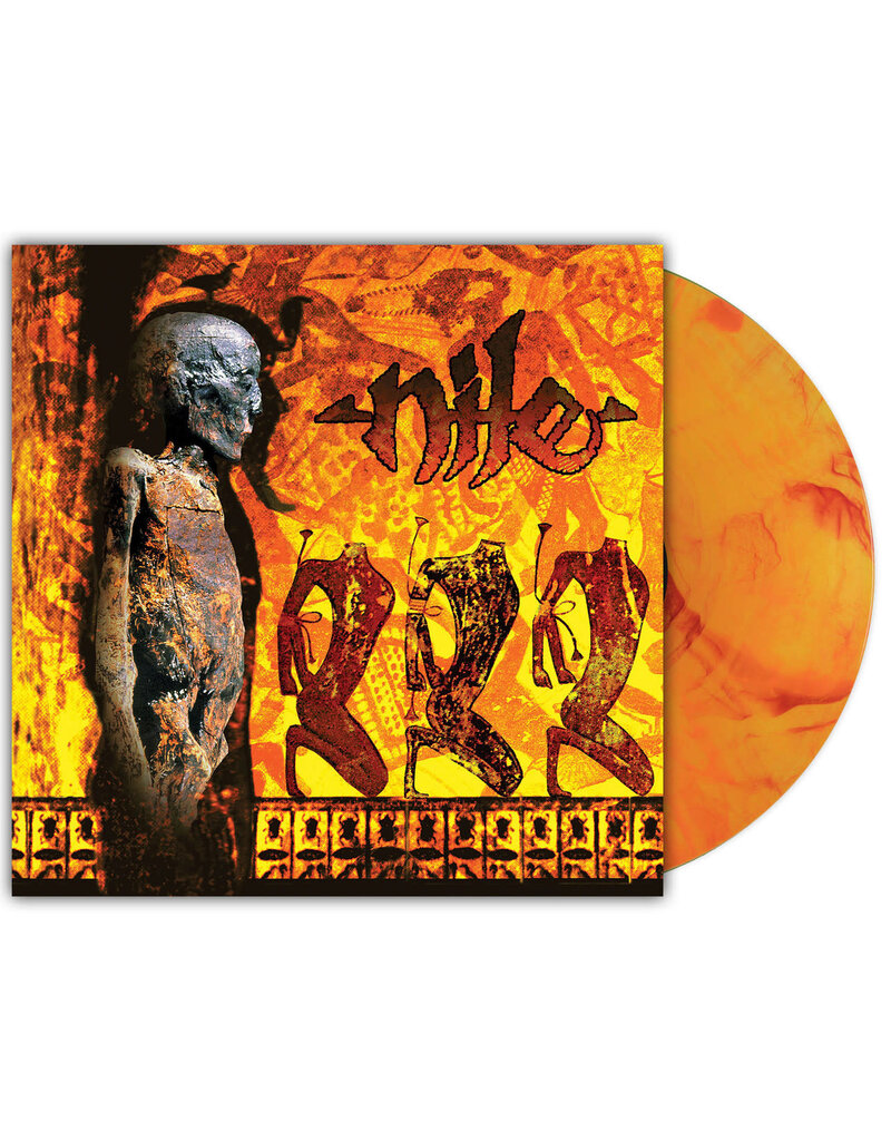 Relapse Records (LP) Nile - Amongst The Catacombs Of Nephren-Ka (Sunspot Marble Vinyl)