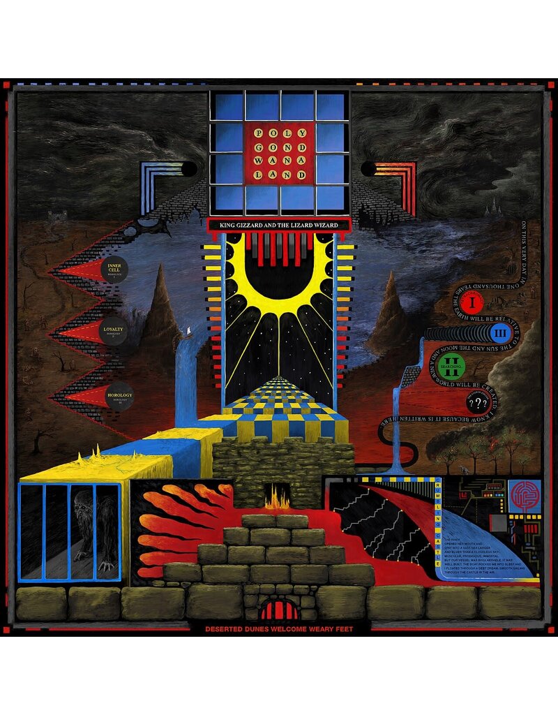 (LP) King Gizzard & The Lizard Wizard - Polygondwanaland (purple vinyl)