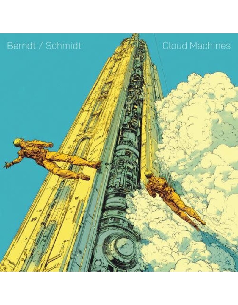 Thrill Jockey (LP) John Berndt & Martin Schmidt - Cloud Machines (Egg Yolk Yellow Vinyl)