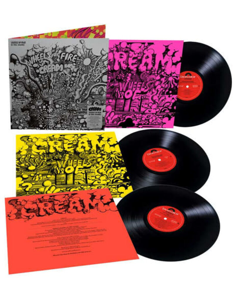 (LP) Cream - Wheels Of Fire: In The Studio (3LP Limited Edition Vinyl)