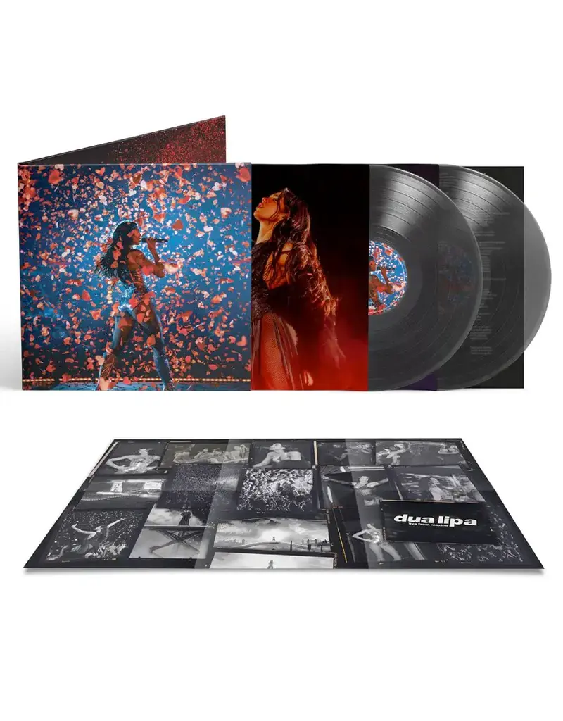 (LP) Dua Lipa - Live From Mexico (2LP) Black Ice Vinyl