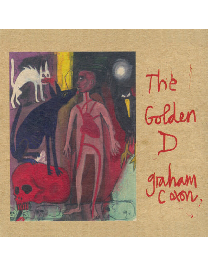 Transgressive (LP) Graham Coxon (of Blur) - The Golden D (Indie Exclusive Red vinyl)
