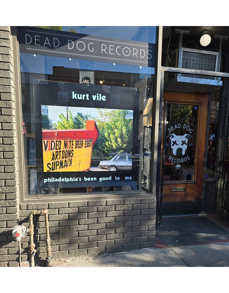 Window Banner 4 x 4 - Kurt Vile - Philadelphia has been good to me