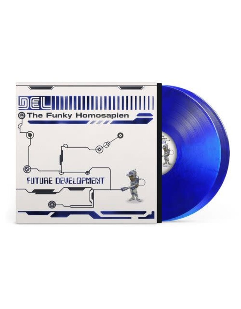(LP) Del The Funky Homosapien - Future Development (2LP Metallic Blue Vinyl)