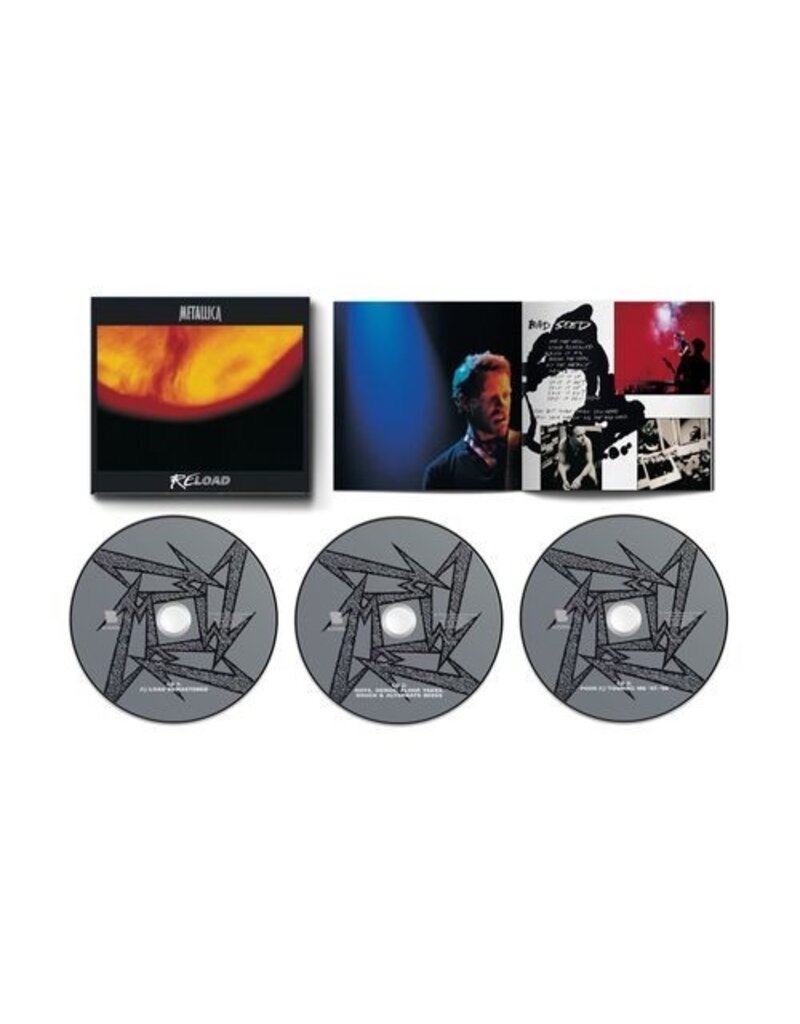 Blackened (CD) Metallica - ReLoad (3CD) Remastered Expanded Edition