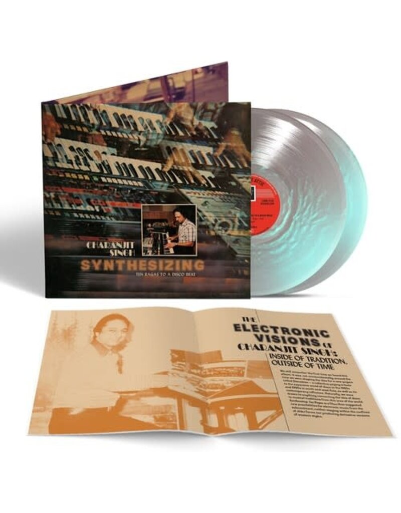 (LP) Charanjit Singh - Synthesizing: Ten Ragas To A Disco Beat (2LP Pearlescent coloured vinyl)