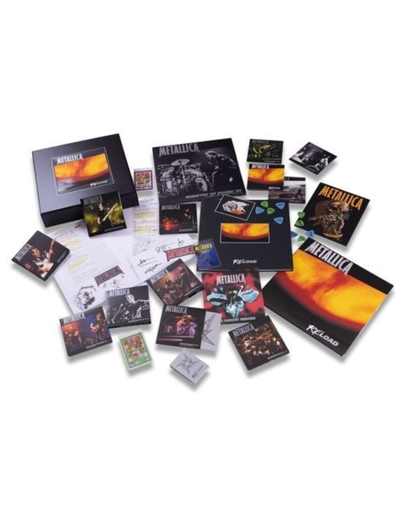 Blackened (LP) Metallica - ReLoad (Boxset: 4LP, 15CD, + 4DVD) Remastered Expanded Edition